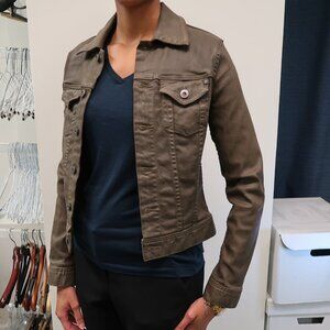 Ag Adriano Goldschmied Dark Bayou Jacket in Size XS